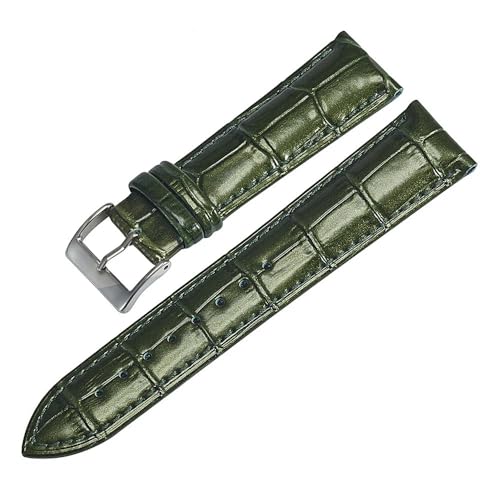 Sangle en cuir 20 mm et 22 mm interchangeable pour montre homme et femme