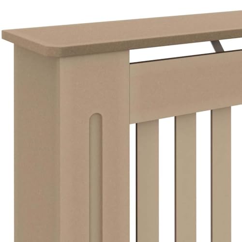 Cache-radiateur luxe chêne Sonoma vidaXL pour protection esthétique - 6