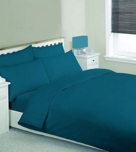 ARLINENS Polycotton Flat Sheets in Following Colours and Sizes: (Pink, KING)
