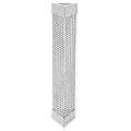 Stainless Steel BBQ Smoker Tube Wood Chips Smoke Tube, Grill Accessories for Electric Charcoal Grill Grill Smoker Barbecue Pellets(12 inches, Triangle)