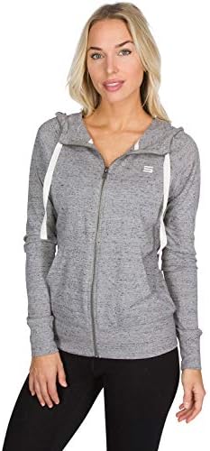 Three Sixty Six Dry Fit Sweatshirts for Women - Zip Up Hoodie Sweater Jacket with Dual Pockets