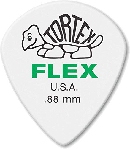 Dunlop 466R088 Médiators Tortex Flex Jazz III XL 0,88mm sachet de 72 - Les Beatles, Paul McCartney, John Lennon, RIngo Starr, George Harrison Dunlop 466R088 Médiators Tortex Flex Jazz III XL 0,88mm sachet de 72
