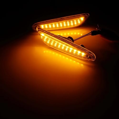 Feux latéraux Orange BMW E60 E82 E87 E93 pour Remplacer vos Clignotants Ternis - 4