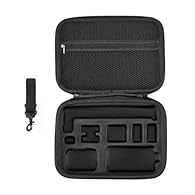 [NYLON CONSTRUCTION] Crafted from sturdy nylon, this storage bag is designed to endure daily wear and tear, making your ACTION 6 and accessories are well-protected for long-term use. [COMPACT AND TRAVEL-FRIENDLY] With dimensions of 27 x 20 x 8CM, thi...