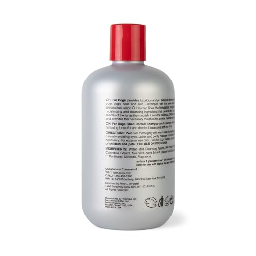 CHI for Dogs Shed Control Anti-Shedding Dog Shampoo, 16 Oz - image 6