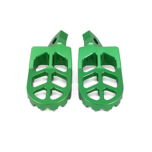 Image of AnXin Footpegs Footrest Foot Pegs For KDX200 1995-2005 KDX200R 1997-2001 KDX220R 2002-2005 KDX250 1991-1994 KX125 KX250 1988-1996 KX500 1988-2004 Motorcycle