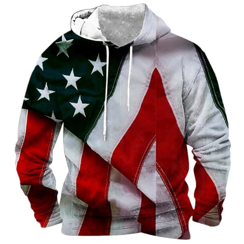 USA Hoodies Männer/Frauen Sweatshirt Kapuze United States America Independence Day Hoody 3D Nationalflagge Jogging Anzug Hoodie Für Erwachsene Amerikanische Flagge Sweatshirts Hoody Mit Tasche