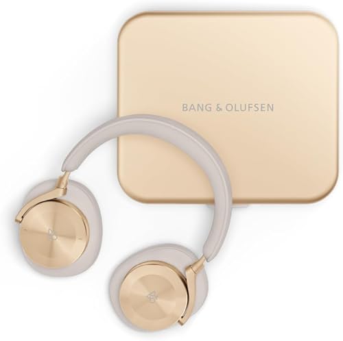 Miniatura 5 de Bang & Olufsen Beoplay H95 Premium Comfortable Wireless Active Noise Cancelling (ANC) Over-Ear Headphones with Protective Carrying Case, Gold Tone