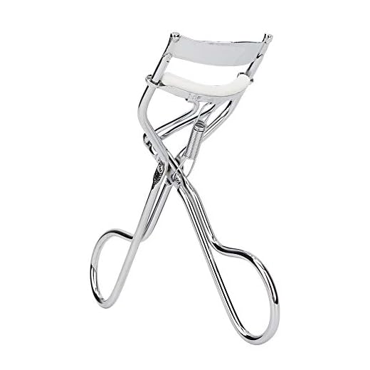 Eyelash Curler, bärbart kosmetiskt verktyg Tillbehör Antikorrosion Rostfritt stål Hög hårdhet för nybörjare för skönhet för att fixa sminkningen när som helst