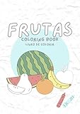  Frutas para colorir infantil: português e inglês (Portuguese Edition)