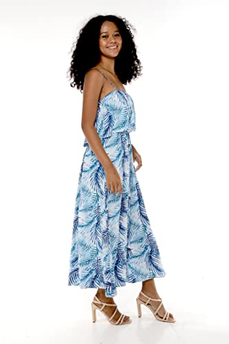 Image of Hawaii Hangover Family Matching Hawaiian Clothes, Simply Blue Leaves | Family matching Hawaiian outfits, Simply Blue Leaves, lightweight rayon, machine washable, tropical leaf print, luaus