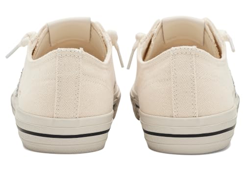 Image of VINTAGE HAVANA Women's Alive Off White Canavas 8 Medium