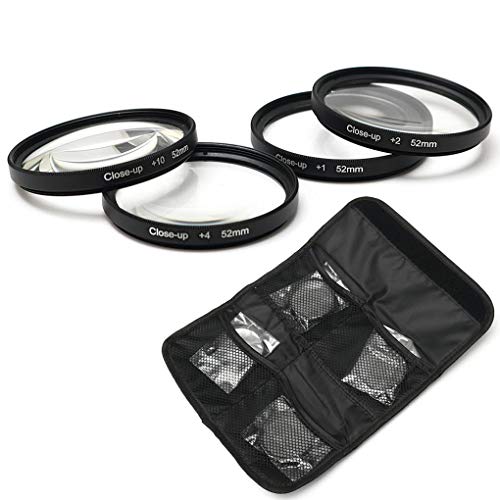 Yongse 52MM Close Up Macro Lens Kit +1 +2 +4 +10 voor DSLR SLR digitale camera - Afbeelding 4
