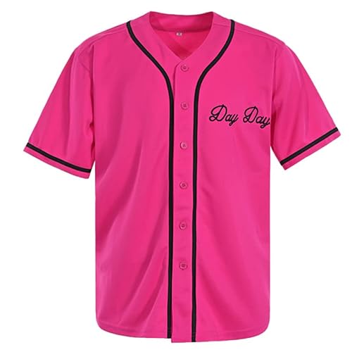 Chemise de sport cousue pour homme « Next Friday Pinky's Record » des années 90, Hip Hop, noir, rose, taille S à XXXL, rose, XX-Large – vue 2