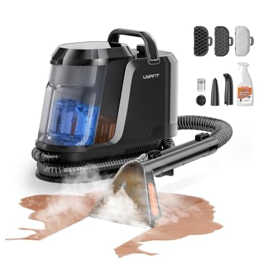 Uwant Carpet Cleaner Machine with Steam&Hot&Cold Water System 18Kpa Powerful Suction Upholstery Cleaner Machine with Pet Pro Cleaner for Pets, Carpet Steam Cleaner Set of 1