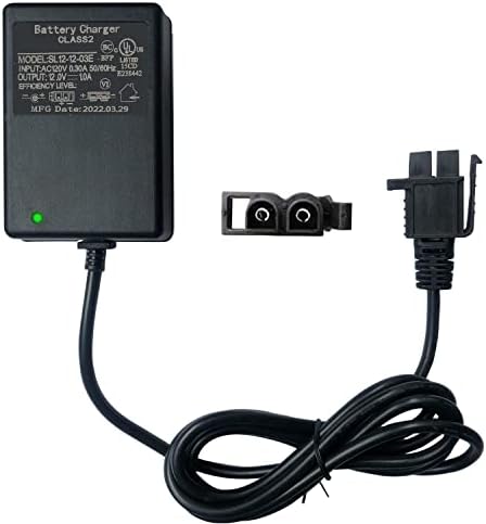 FLHFULIHUA12 Volt Charger for Kids Ride On Car Toys12v Battery Charger for Yamaha Raptor 700R Toyota FJ Cruiser Dumar MegaTredz Motion Trendz Power Supply Adapter for Children Electric Wheels Cars