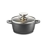 MATERIAL: Hochwertiger Alu-Vakuum-Druckguss für extreme Stabilität, exzellente Energieeigenschaften, d.h. perfekte Hitzeverteilung und /-speicherung. Lange Lebensdauer mit 8 Jahren Garantie.