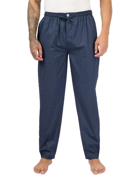 eilin Men's Cotton Printed Night Pyzama | Daily Sleepwear High Waist Pyzama-picture-38