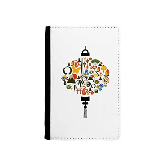 Portefeuille passeport voyage motif Taiji papillon pour simplifier vos escales et vacances