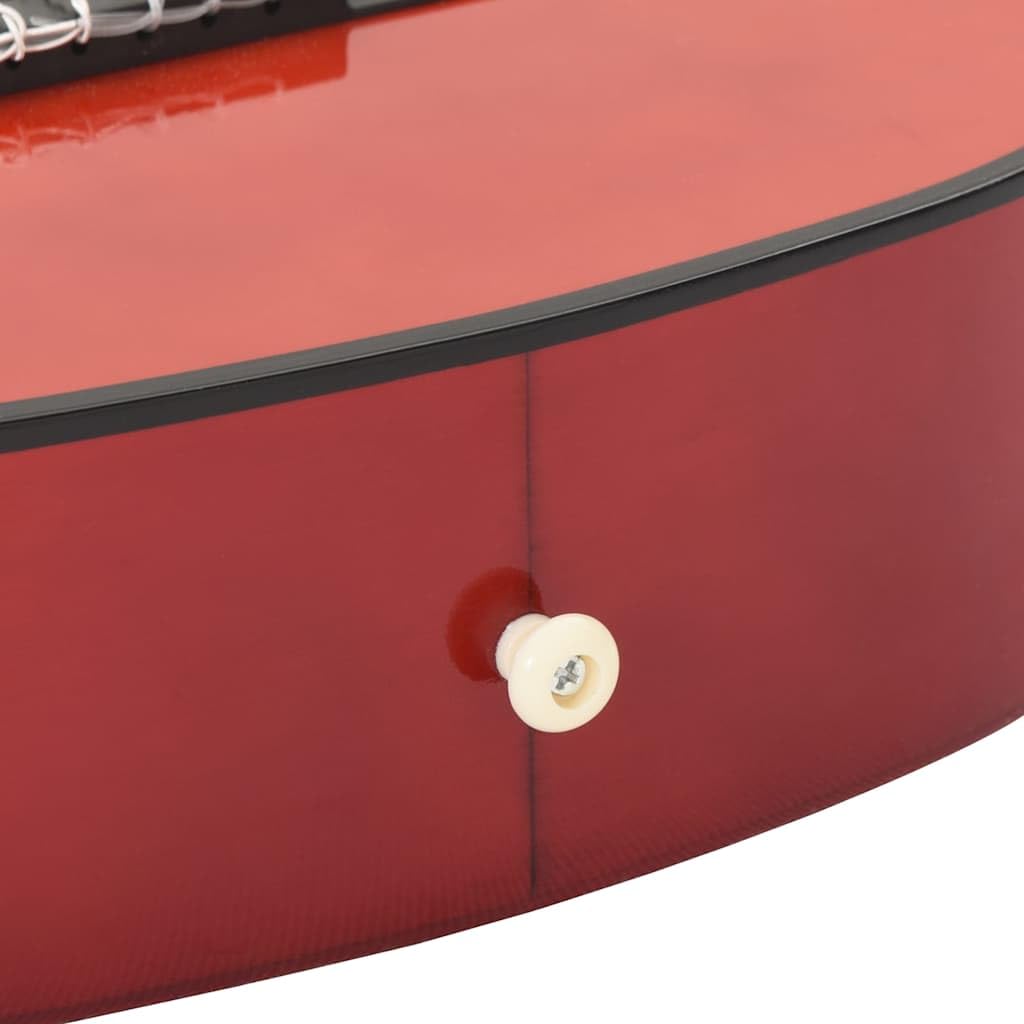 Chitarra classica per principianti e bambini, 1/2, 86 cm, in legno di tiglio con corde in nylon, naturale, strumento leggero per musica, pratica, apprendimento, lezione, casa e performance