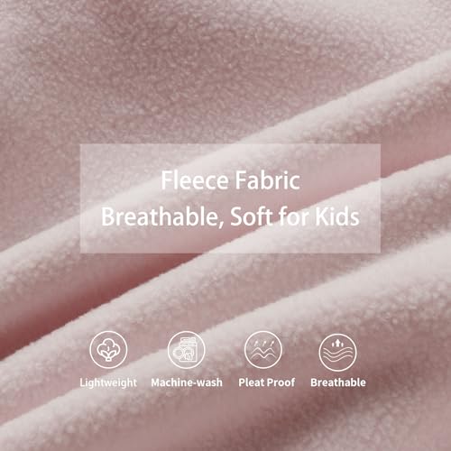 LittleSpring Neutral Boys Girls Polar Fleece Hoodies Jacket with Pockets Full Zip Outwear3