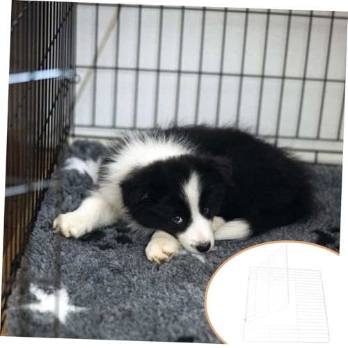 Puerta para Mascotas de Hierro Resistente con Diseño Práctico 4