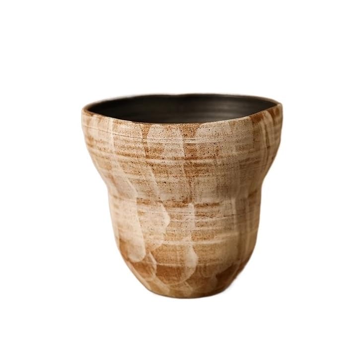 Doniczki Ceramiczna doniczka, klasyczny dom, salon, zielone rośliny, doniczkowe, retro przybory do kwiatów Miski na kwiaty