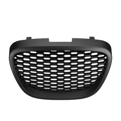 Parrilla delantera para Seat Leon MK2 1P 2006-2009 en color negro mate