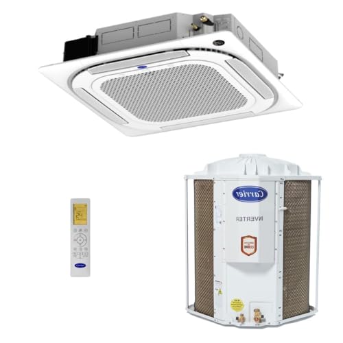 Ar-Condicionado Split Cassete Inverter 4 Vias Carrier Connect 28.000 BTUs R-32 Só Frio 220V Monofásico