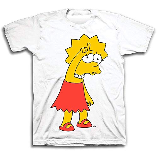 Amazon.com: The Simpsons Mens Lisa Simpson Classic Shirt - Homer