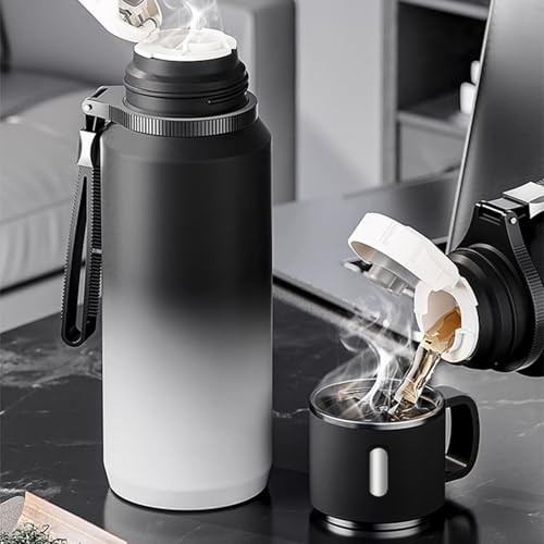 Bouteilles d'eau étanches en acier inoxydable isolées au design épuré durable
