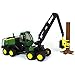 Bruder John Deere 1270G Harvester Toy with Rotating Cab and Tree Trunk – Realistic 1:16 Scale Forestry Vehicle for Kids