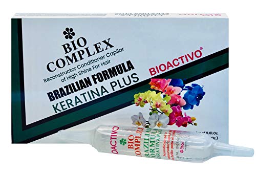 Star Bio Complex BRAZILIAN FORMULA Reconstructor Conditioner Capilar of High Shine for Dry and Damage Hair, KERATIN PLUS