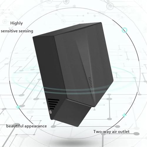 Sèche-mains électrique 1500 W haut de gamme bidirectionnel - 7