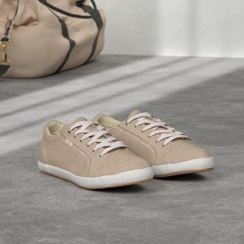 Image of Taos Star Women's Sneaker - Iconic Style with Canvas Design for Everyday Adventures - Custom Fit Lacing and Premium Removable Footbed with Arch Support for All Day Comfort