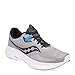 Saucony Men's Guide 15 Running Shoe, Alloy/Topaz, 8