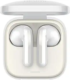 Xiaomi Redmi Buds 6 Active, Fones de Ouvido Sem Fio, Versão Global (Branco)