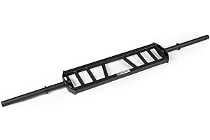 Hybrid Olympic Swiss Barbell Rated 1,900LB, Rackable Football Bar