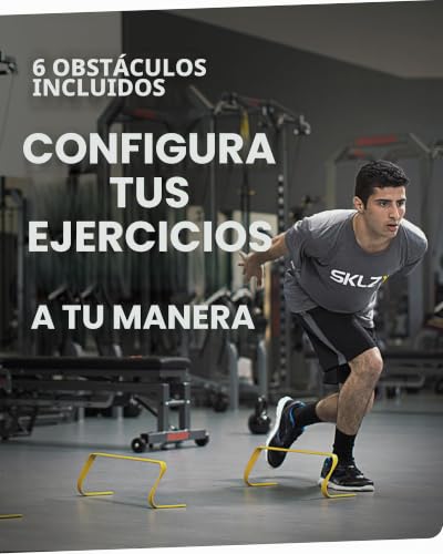 Hurdles X-6 Sklz vallas de agilidad para entrenar velocidad en el parque o gimnasio 7