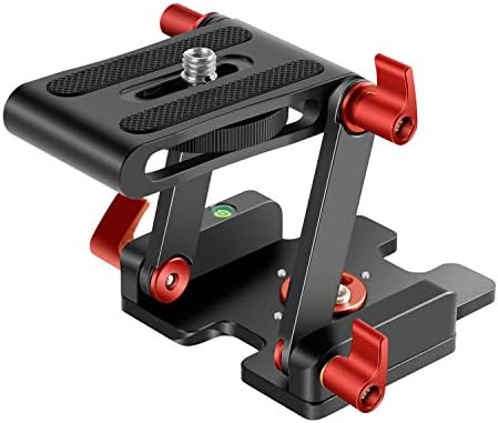 Neewer Upgraded Z Flex Tilt Head Z Type Tripod Head With 4 Adjust Fixing Knob Quick Release Plate And Spirit Level For Tripod Dslr Cameras Camcorders Slider Aluminium Alloy Load Up To 6 6 Pounds Amazon Sg Electronics