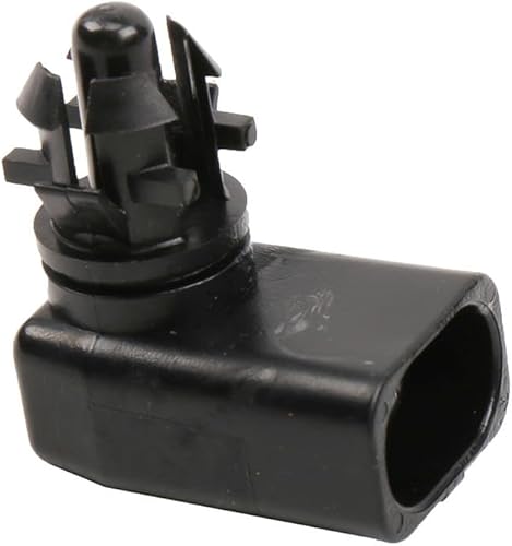 Miniatura 2 de Conjunto de sensor de temperatura de aire ambiental original ACDELCO 25775833 GM, con 2 terminales y 2 tiras de alineación
