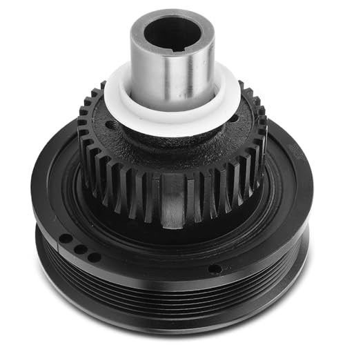 A-Premium Engine Harmonic Balancer Pulley - Compatible with Ford Mustang 05-10, Mountaineer & Explorer 03-10, Ranger 01-11, E-350 Super Duty 2001, Explorer Sport Trac - 4.0L 5.4L, Replace# 2L2Z6B321AA