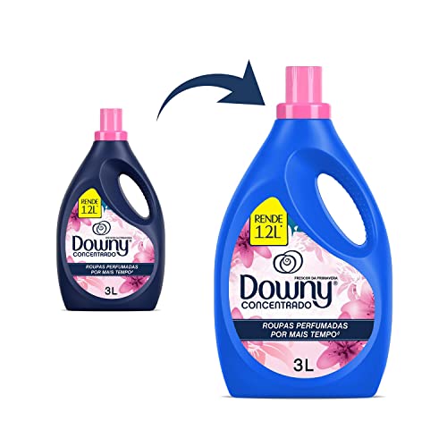 Downy Frescor da Primavera - Amaciante Concentrado, 3L