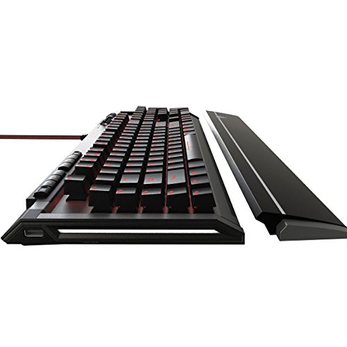 Patriot Viper V770 – mechaniczna klawiatura do gier, oświetlenie RGB, czerwone przełączniki – czerwone przełączniki (Kailh), 108 programowalnych przycisków, 5 przycisków makra, podkładka pod