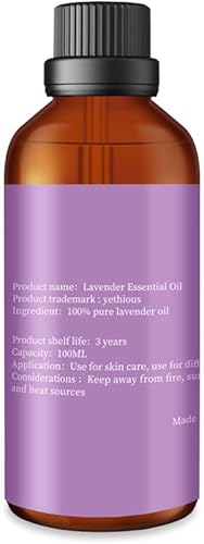 Miniatura 59 de Yethious Aceite esencial de manzanilla orgánico 100% puro aceites de aromaterapia para difusor, piel, cabello y cara, 0.3 fl oz Manzanilla,Flor