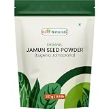 Best Naturals Certified USDA Organic Jamun Seed Powder, 227 Gram, Gluten Free, GMO Free, Vegan