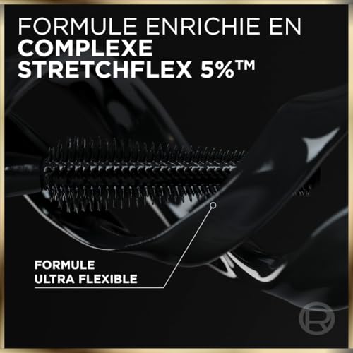 L'Oréal Paris - Mascara Volume Panoramique - Sans Paquet - Panorama Volume Millions de Cils - Noir - Lot de 2