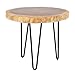Produktbild LEBENSwohnART Beistelltisch Gordo-M Natural Suar Couchtisch Tisch Baumkante Handarbeit