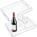 DE USOS MÚLTIPLES: Las bandejas para desayuno se pueden usar para servir queso, tapas, postre o licores, aunque también pueden servir para organizar los perfumes.