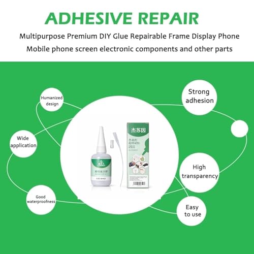 Image of 30 Gram Multifunctional Universal Super Strong Instant Glue, Quick Dry Welding High Strength Oily Glue Waterproof Adhesive Quickly Repair